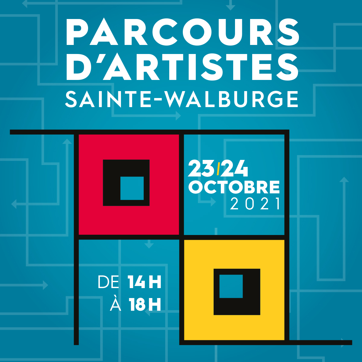 Parcours d'artistes de Sainte-Walburge