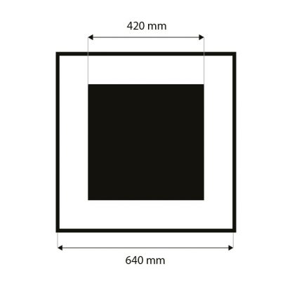 Linogravure carrée